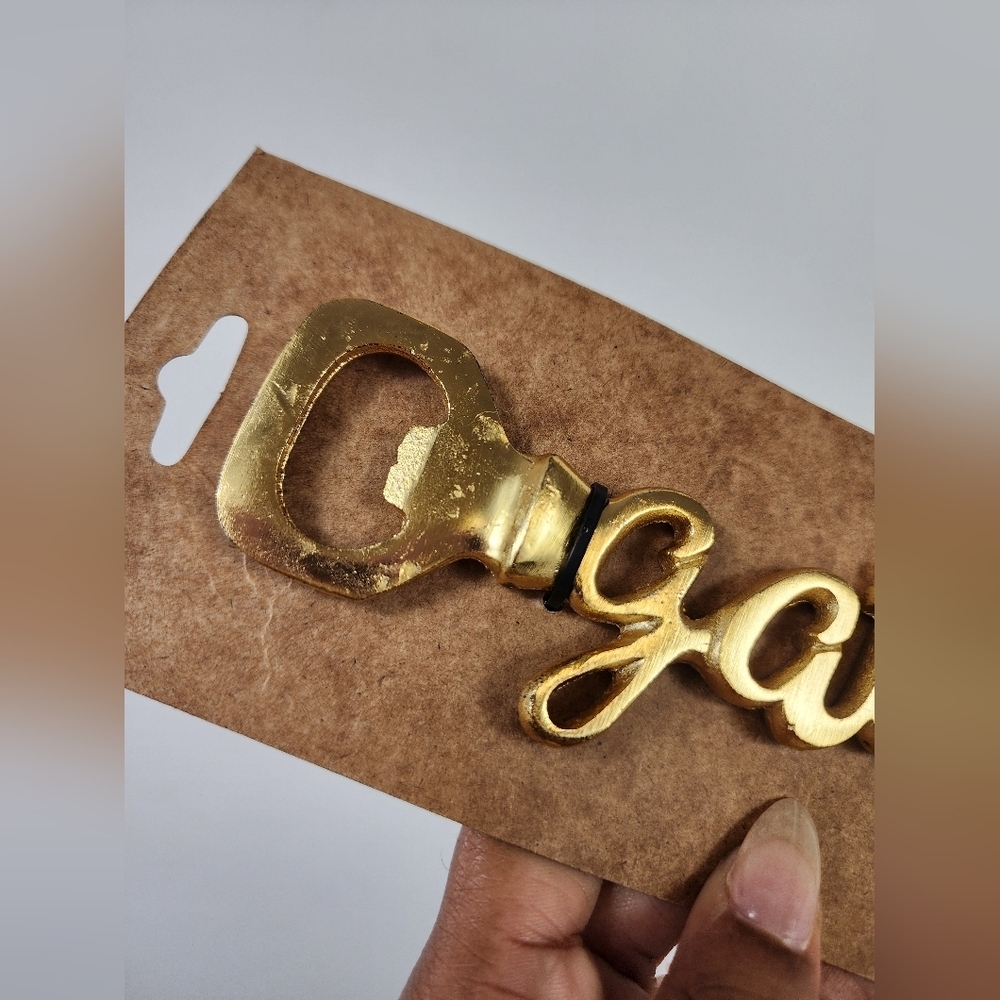 Gold 'Gather' Bottle Openers Heavyweight - Picture 6 of 12